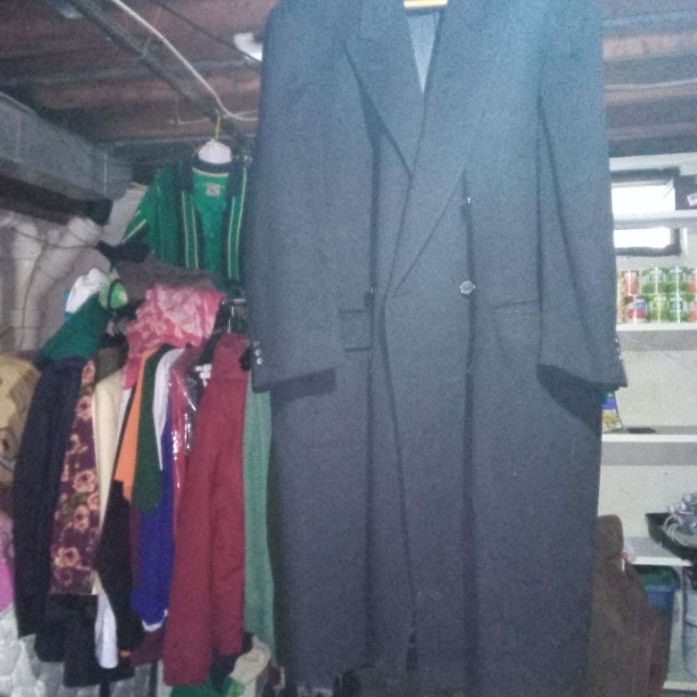 Mens 100%wool overcoat